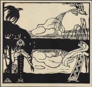 Two Birds by Wassily Kandinsky