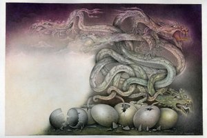 Dragon Birth by Wayne Anderson
