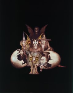 Other World Characters Emerging from Egg or The Birth of Fairyland
