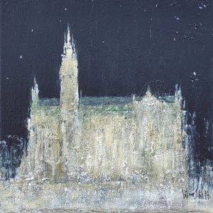 Westminster Night Glow by Wayne Sleeth