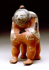 Human effigy urn, 600-900