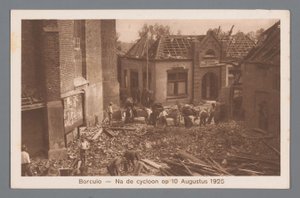 Borculo -- After the Cyclone on August 10, 1925 by Weenenk and Snel
