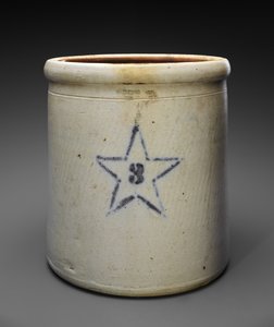 Three Gallon Crock by Weller and Wagner Co. Newton
