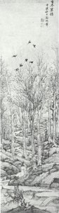Solitary Walker in Autumn