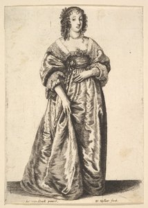 Figure of a Lady Standing, 1625-77
