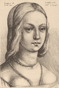 Head of Woman Looking Right