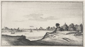 Landscape with View of Mülheim (series: Landscapes and Cityscapes, Amoenissimi Aliquot Locorum in Diversis Provincijs Iacetium Prospectus)