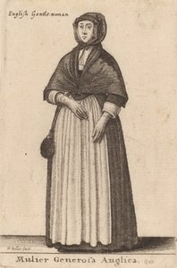 Mulier Generosa Anglica, 1643
