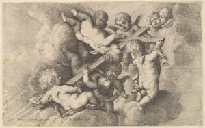 Seven Putti Carrying the Cross
