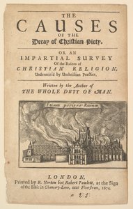 St. Pauls Burning, Lex Ignea by Wenceslaus Hollar