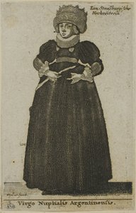 Strasbourg Woman in Wedding Dress