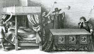 The Death of King James the First, 1625 by Wenceslaus Hollar