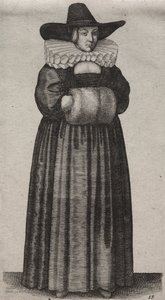 The Woman with a Mannish Hat and Light Muff