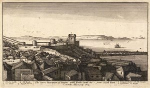 The lower inner part of Tangier by Wenceslaus Hollar