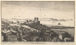 The Lower Inner Part of Tangier by Wenceslaus Hollar