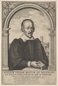 William Fenner, Rector of Rochford by Wenceslaus Hollar