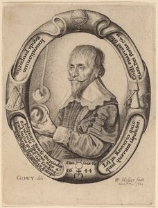 Johann Banfi Huniades by Wenceslaus Hollar after Jacob Peter Gowy