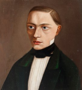 Portrait of Frithiof Holmberg by Werner Holmberg