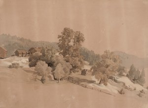 Summer Landscape by Werner Holmberg