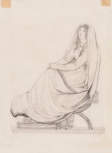 Woman Seated by Werner Holmberg