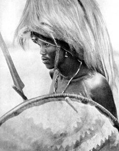 A Masai warrior, Africa