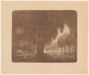 Weltevreden by Wijnand Otto Jan Nieuwenkamp (signed by artist)