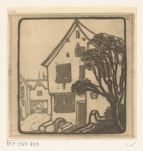 Street in a Town on the Moselle
