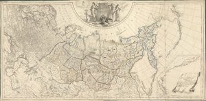 Map of the Russian Empire Divided Into Forty-One Governments, 1796 by Wilbrecht