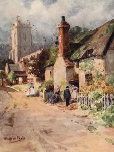 Old Sexton Huckleby by Wilfrid Williams Ball