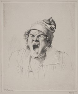 A Yawning Man