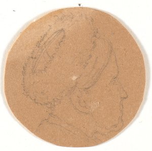 Head. Profile to the Right by Wilhelm Bendz