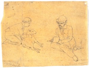 The Lamb is Drawn by Wilhelm Bendz