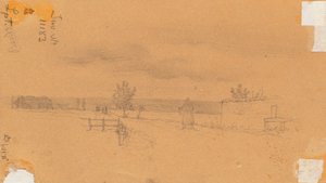 Landscape with Walking Figure
