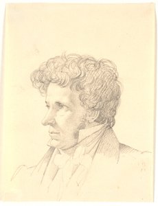 Male Portrait. Profile to the Left