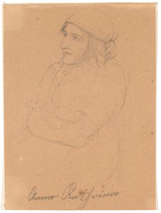 Seated Woman. Profile to the Left