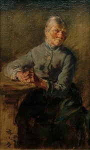 Old Woman by Wilhelm Busch