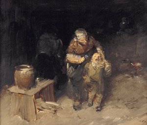 The Stubborn One by Wilhelm Busch