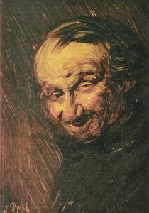 The Little Bone Man, Head of an Old Man by Wilhelm Busch