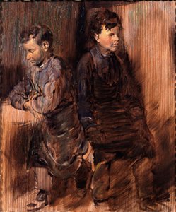 Two Boys by Wilhelm Busch