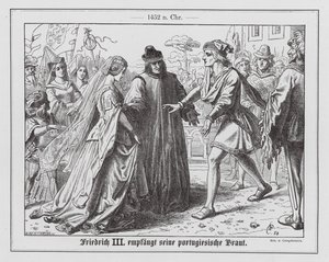 The Holy Roman Emperor Frederick III Welcoming His Fiancee, Eleanor of Portugal