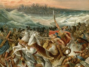 The Israelites Rescue from the Red Sea