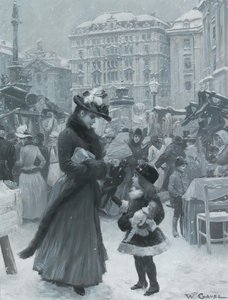 The Christmas Fair Am Hof, 1901