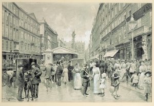 The Graben, Central Square in Downtown Vienna