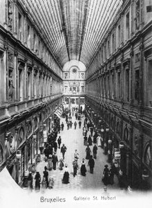 St. Hubert gallery at Brussels