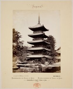 Temple Buildings of Asaxa in Yedo (Edo)