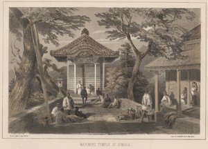 Mariners Temple at Simoda by Wilhelm Joseph Heine