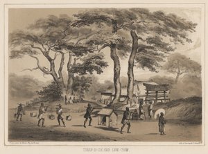 Tshan-Di-Coo-Sah, Lew Chew, 1855 by Wilhelm Joseph Heine