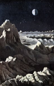 Lunar Landscape by Wilhelm Kranz