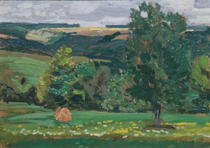Landscape in Württemberg by Wilhelm Legler