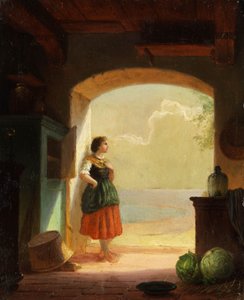 Young Girl at the Gate
